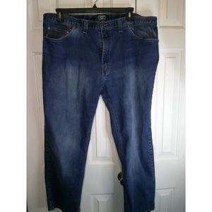 Diamond Gusset Jeans Relaxed Fit USA Made Denim Pants Mens Blue‎ Size?
